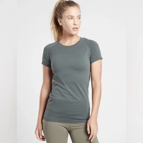 Athleta Momentum Seamless Tee size S - Picture 1 of 4